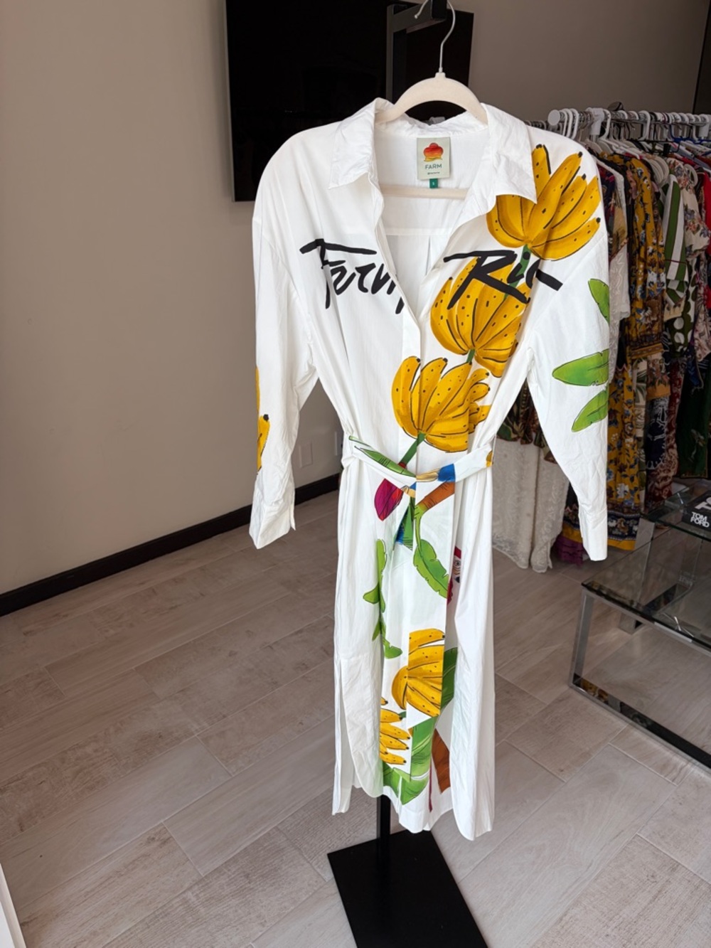 Farm Rio: Off-White Farm Rio Organic Cotton
Chemise - Picture 4 of 11